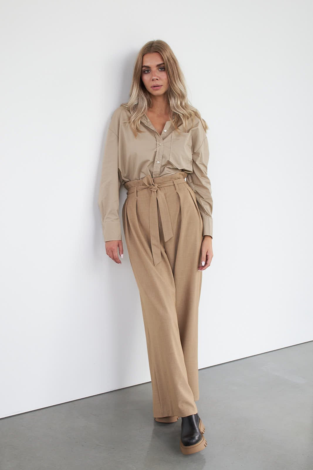 Bluse Hannah Pop Oversize beige - frauensache