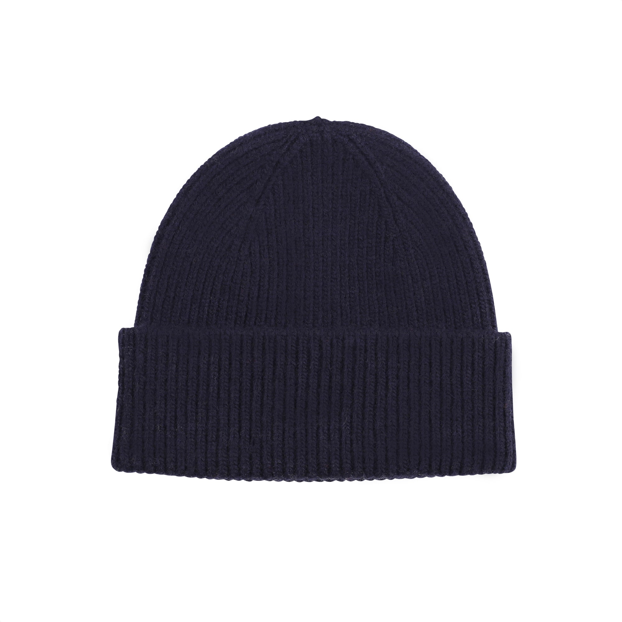 Colorful Standard Merino Wool Beanie - Navy Blue - frauensache